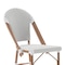 Flash Furniture Lourdes Stackable IndoorOutdoor French Bistro 26 High Counter Height Stool, WhiteGray and Bamboo SDA-AD642001-F-CS-WHGY-NAT-GG - alternate 7